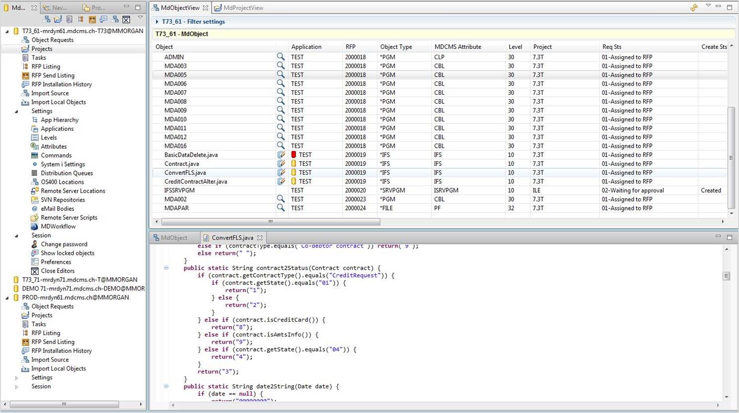 IBMi Cross Platform Change Control